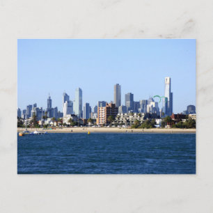 Melbourne CBD Postkarte