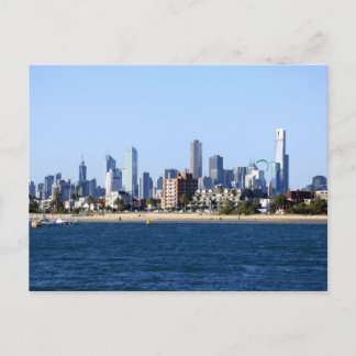Melbourne CBD Postkarte