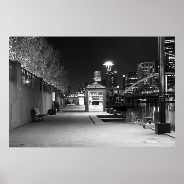 Melbourne Corner Print Poster (Vorne)