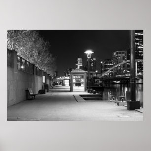 Melbourne-Ecken-Druck Poster