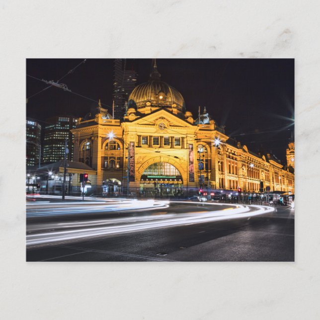 Melbourne Icon Postkarte (Vorderseite)