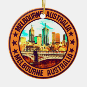 Melbourne Keramik Ornament
