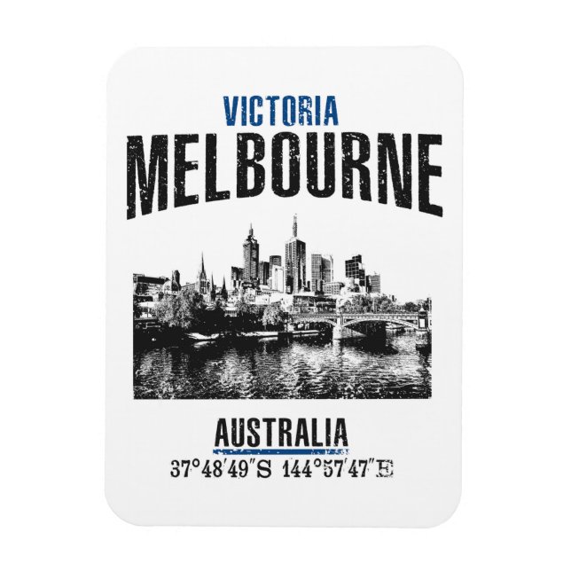 Melbourne Magnet (Vertikal)