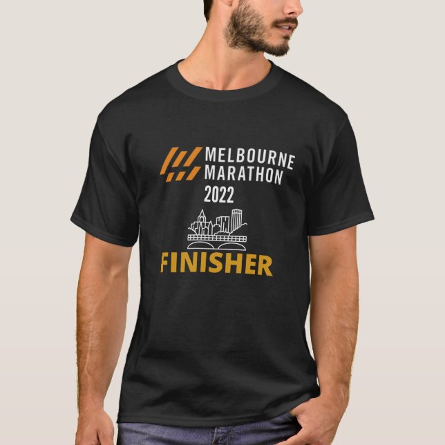 Melbourne Marathon 2022 Running T - Shirt (Vorderseite)