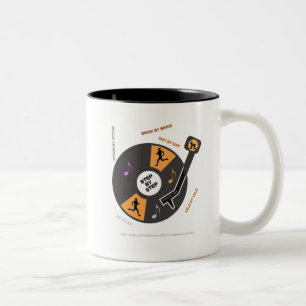 Melbourne Marathon 2025 Zweifarbige Tasse