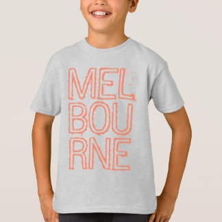"Melbourne" - Orangenwort Australien T-Shirt