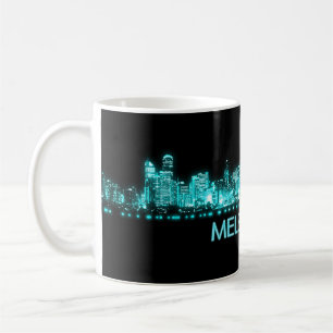 Melbourne Skyline Kaffeetasse