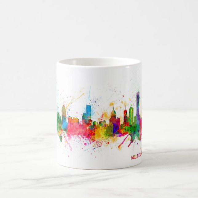 Melbourne-Skyline Tasse (Mittel)