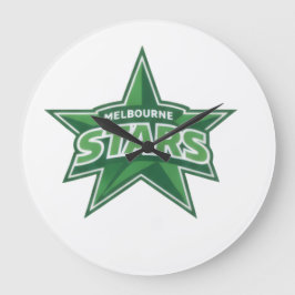 Melbourne Stars  Große Wanduhr