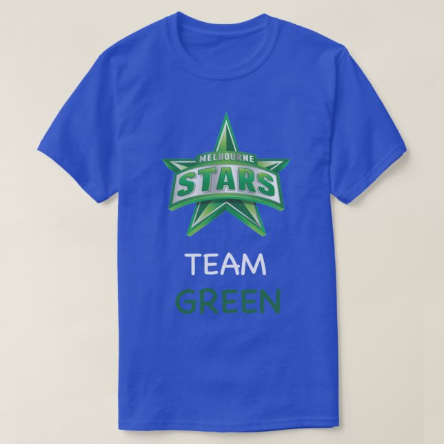 Melbourne Stars Team Green T-Shirt (Design vorne)
