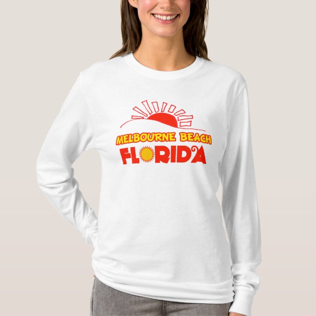 Melbourne-Strand, Florida T-Shirt (Vorderseite)