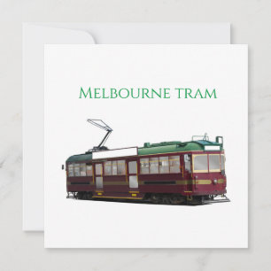 Melbourne-Straßenbahn Einladung