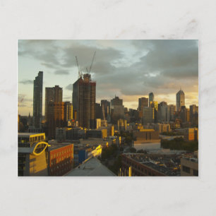 Melbourne Sunset Postkarte