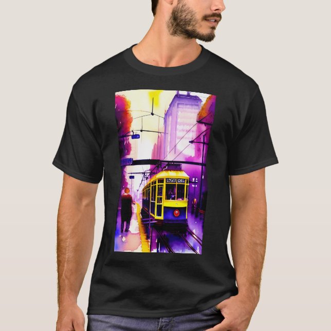 Melbourne Tram T-Shirt (Vorderseite)