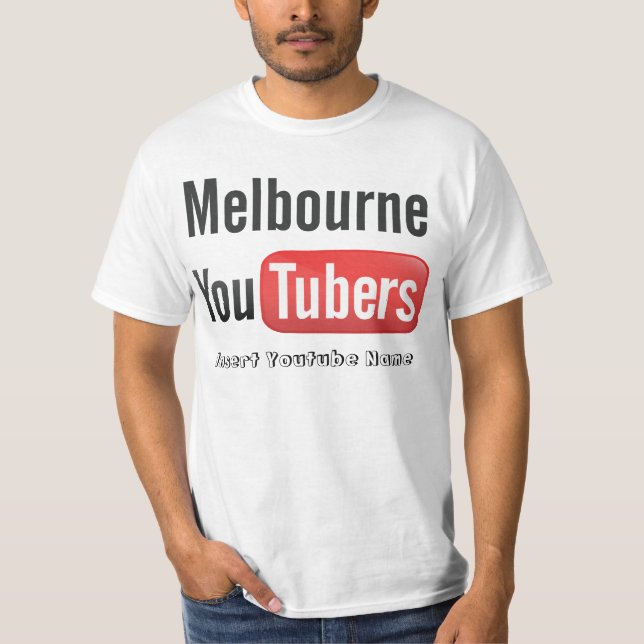 Melbourne Youtubers T-Shirt (Vorderseite)
