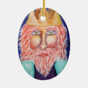 "Melchior" drei Könige Christmas Art Keramikornament