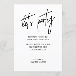 Meldebogen Schriftart Nr. 19 Einladung