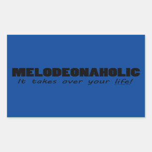 Meldebohr Rechteckiger Aufkleber