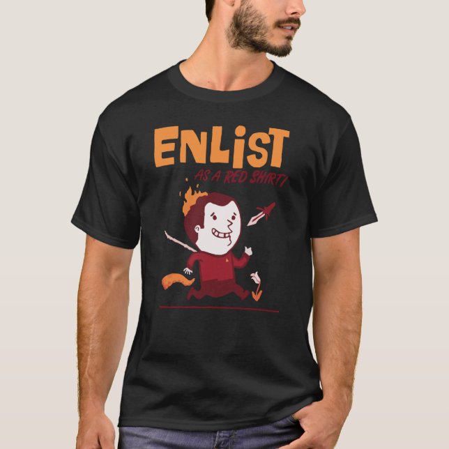 Melden Sie sich an! T-Shirt (Vorderseite)