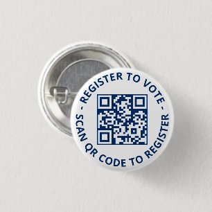 Melden Sie sich an, um abstimmbare QR Code White M Button