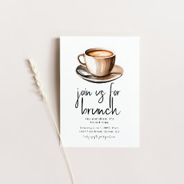 Melden Sie sich für die Party Einladung des Brunch