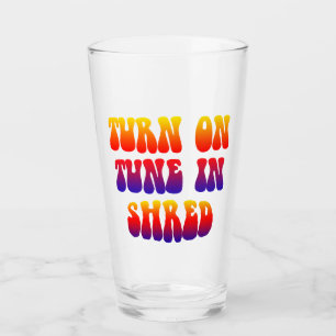 Melden Sie sich in Shred an. Glas