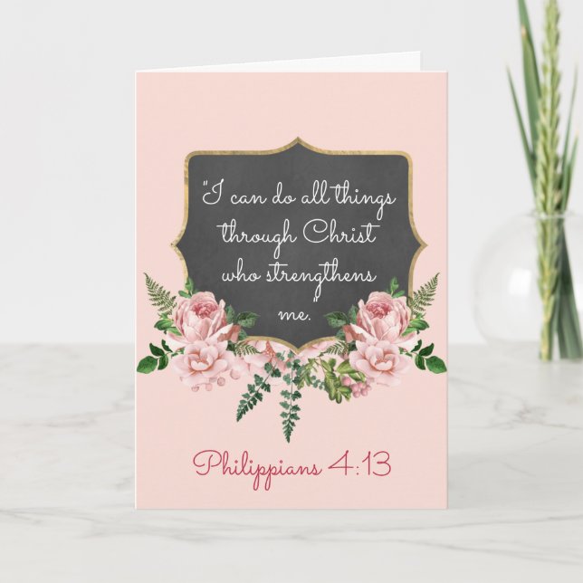 Meldung an ein Kind in einer geklappten Krankenhau Karte (Vorderseite)