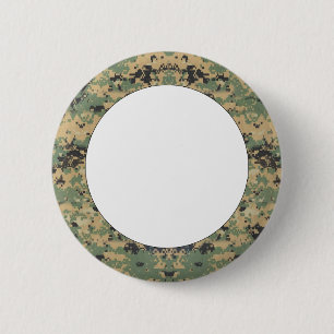 Meldung auf Camouflage Button