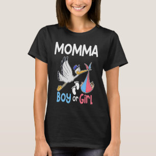 Meldung der Schwangerschaft bei Momma Boy oder Mäd T-Shirt