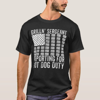 Meldung des Leiters des Grills an den Hundezettel  T-Shirt