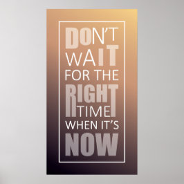 Meldung in der Meldung Motivierend Zitat-Design. Poster