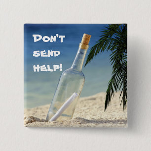 Meldung in Flasche 2 Button