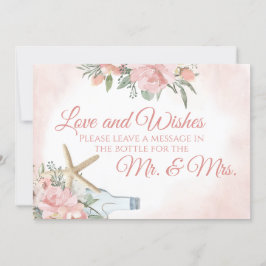 Meldung in Flasche Einladung