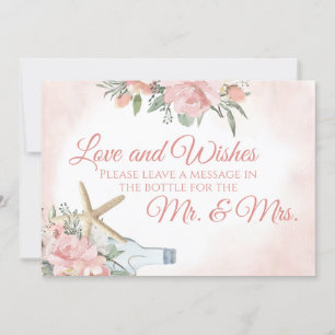 Meldung in Flasche Einladung