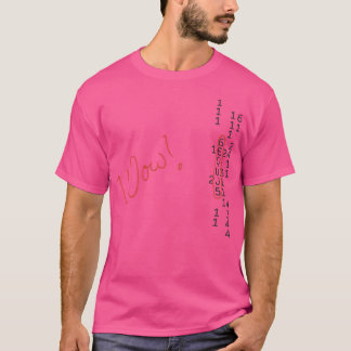 Meldung Wow Signal Seti T-Shirt