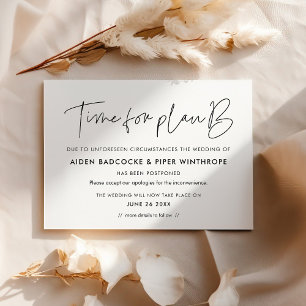 Meldung zur Aktualisierung des Minimalistischen Ho Einladung