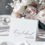 Meldungskarte "An meinem Hochzeitstag zu meinem Eh Dankeskarte<br><div class="desc">Karo das Feld "Logo & Independent Creator Mark" und kreuzen das Kästchen an,  wenn das Logo nicht gewollt wird. Konzipiert,  um sich mit der "Chloe" Wedding Invitation Collection abzustimmen. Sehen Sie sich den Sammellink auf dieser Seite an,  um alle passenden Elemente in diesem schönen Design zu sehen.</div>