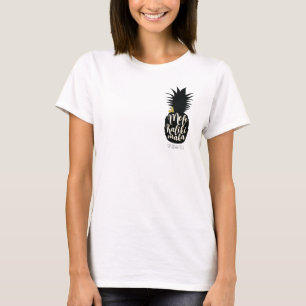 Mele Kalikimaka Ananas-Weihnachtsfeiertag T-Shirt