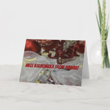 Mele Kalikimaka aus Hawaii