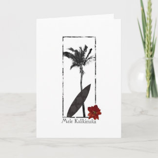 Mele Kalikimaka Card _ Frohe Weihnachten