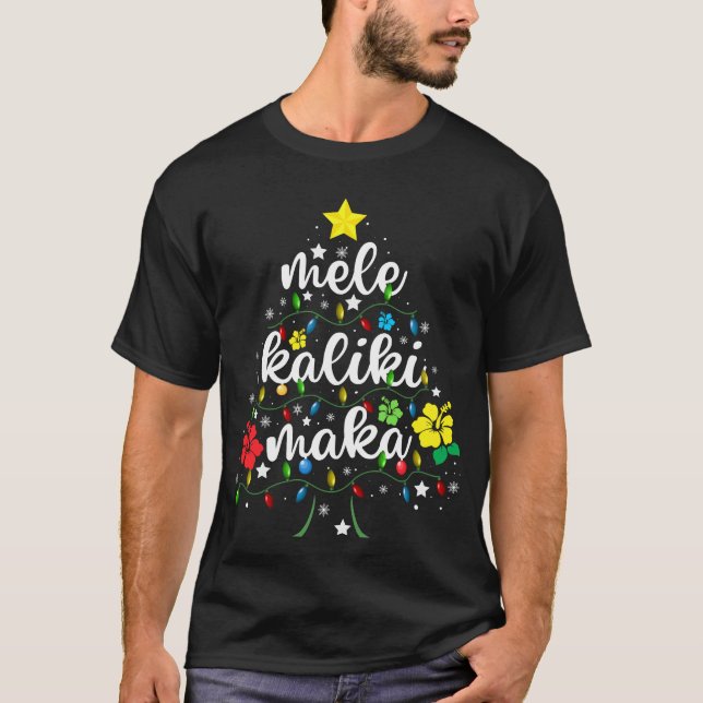 Mele kalikimaka Christmas Hawaiian T-Shirt (Vorderseite)
