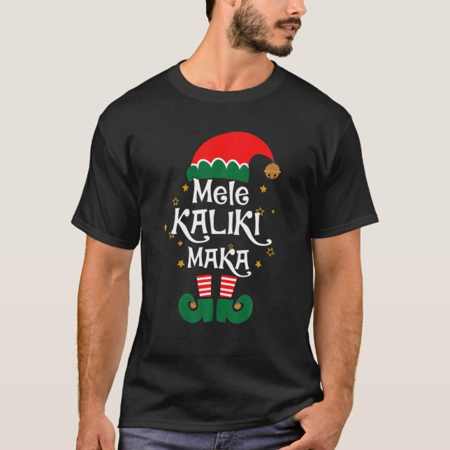 Mele Kalikimaka Christmas Matching Family Group EL T-Shirt (Vorderseite)