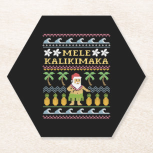 Mele Kalikimaka Christmas Untersetzer