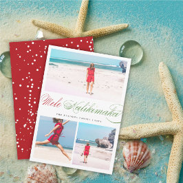 Mele Kalikimaka Classic Script Weihnachten 3 Foto