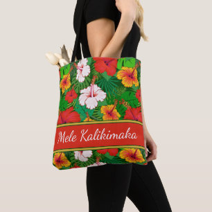 Mele Kalikimaka farbenfrohe hawaiianische Blume Ur