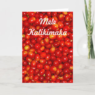 Mele Kalikimaka Feiertagskarte