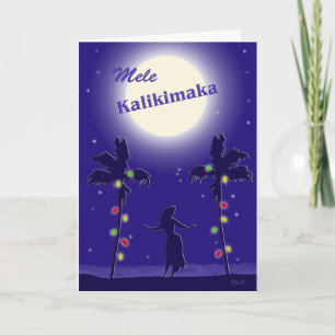 Mele Kalikimaka Feiertagskarte