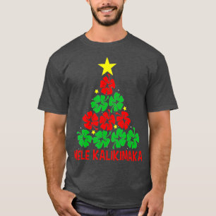 Mele Kalikimaka for Women Hawaiian Hawaii Christm T-Shirt