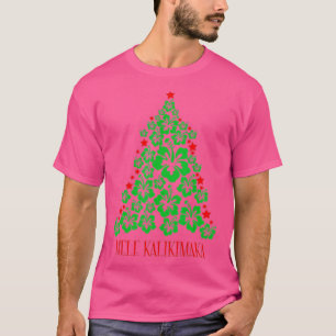 Mele Kalikimaka for Women Hawaiian Hawaii Christm T-Shirt