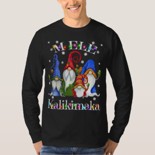 Mele Kalikimaka Frory Christmas Hawaiian Nordic Gn T-Shirt